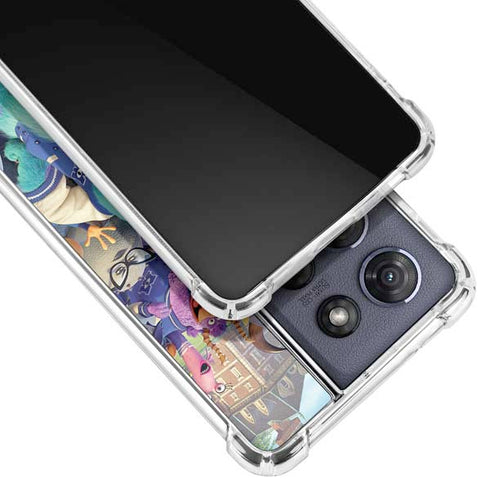 Disney Monsters University Official Poster Moto G Stylus 5G (2025) Clear Case