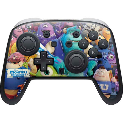 Disney Monsters University Official Poster Nintendo Switch 2 (2025) Pro Controller Skin