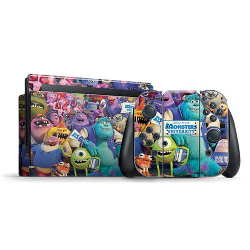 Disney Monsters University Official Poster Nintendo Skins