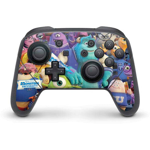Disney Monsters University Official Poster Nintendo Skins