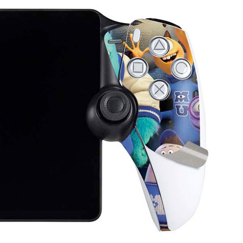 Disney Monsters University Official Poster PlayStation Portal Remote Player Skin