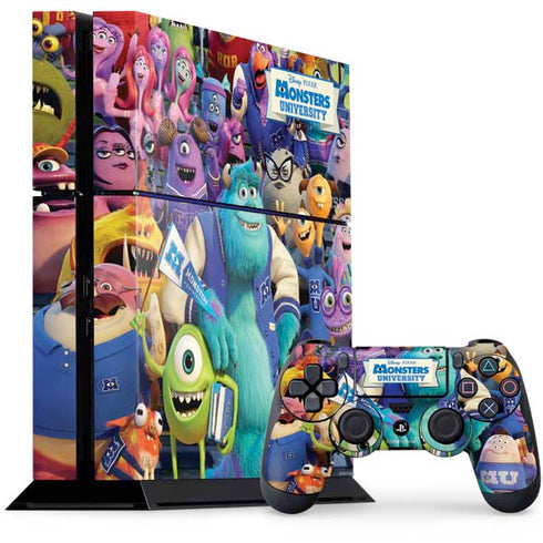 Disney Monsters University Official Poster PlayStation PS4 Skins