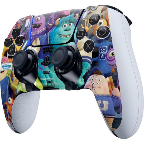 Disney Monsters University Official Poster PS5 DualSense Edge Pro Controller Skin