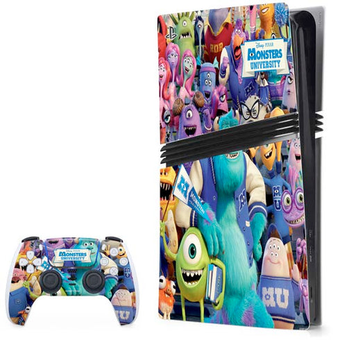Disney Monsters University Official Poster PlayStation PS5 Skins