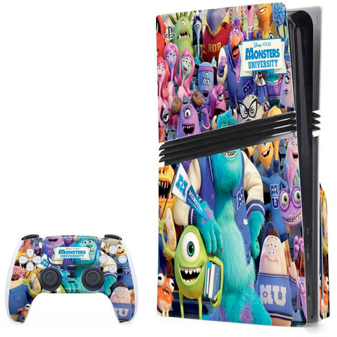Disney Monsters University Official Poster PlayStation PS5 Skins