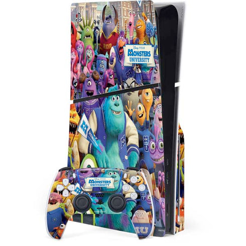 Disney Monsters University Official Poster PlayStation PS5 Skins