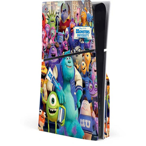Disney Monsters University Official Poster PlayStation PS5 Skins