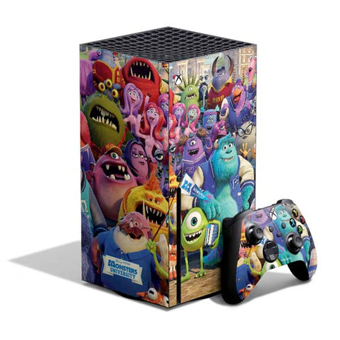 Disney Monsters University Official Poster Xbox Series X Skins