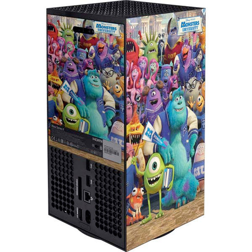 Disney Monsters University Official Poster XBox Series X Digital Edition Bundle Skin