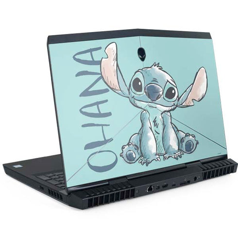 Disney Lilo and Stitch Ohana Dell Alienware Skin