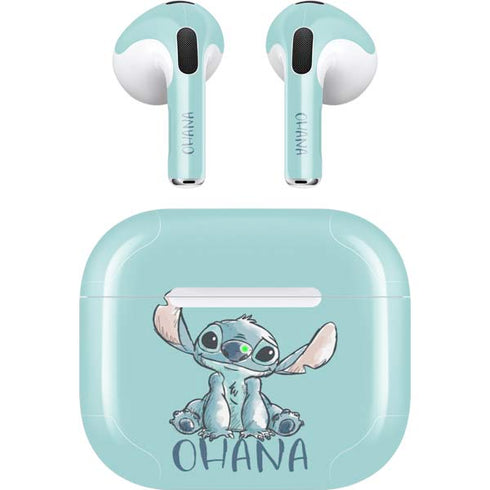 Disney Lilo and Stitch Ohana Apple AirPods (3rd Gen 2021) Skin