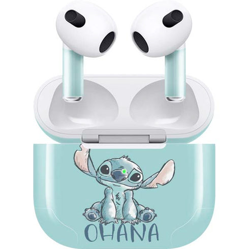 Disney Lilo and Stitch Ohana Apple AirPods (3rd Gen 2021) Skin