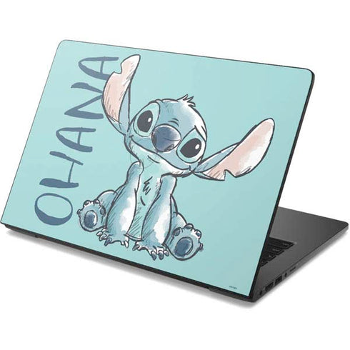 Disney Lilo and Stitch Ohana Dell Chromebook Skin