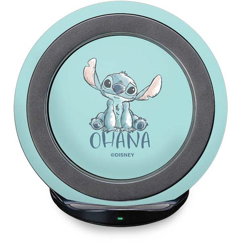 Disney Lilo and Stitch Ohana Fast Charge Wireless Charging Stand Skin