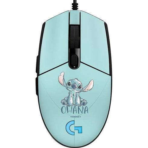 Disney Lilo and Stitch Ohana G203 Prodigy RGB Wired Gaming Mouse Skin