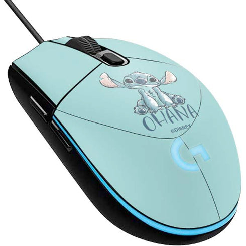 Disney Lilo and Stitch Ohana G203 Prodigy RGB Wired Gaming Mouse Skin