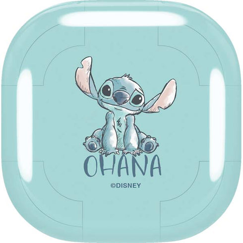 Disney Lilo and Stitch Ohana Galaxy Buds Live Skin
