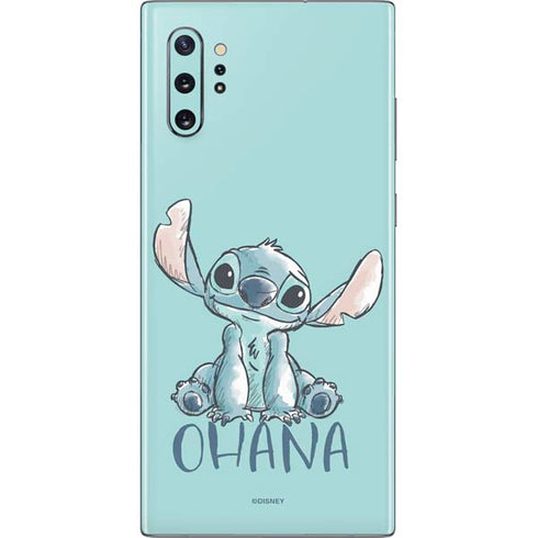 Disney Lilo and Stitch Ohana Galaxy Note 10 Plus Skin