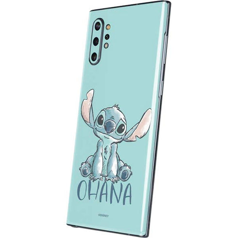 Disney Lilo and Stitch Ohana Galaxy Note 10 Plus Skin
