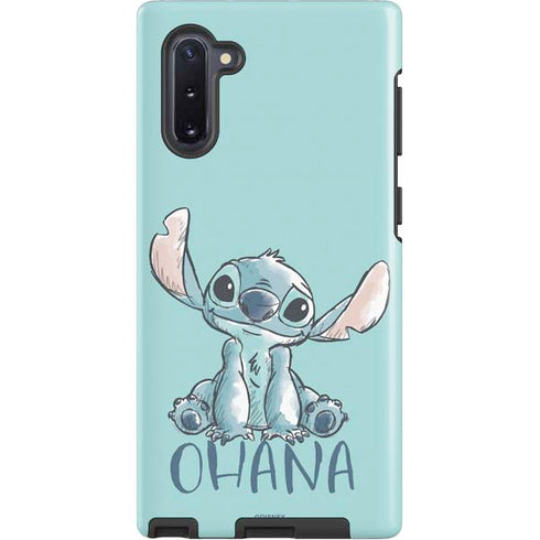 Disney Lilo and Stitch Ohana Galaxy Note 10 Pro Case