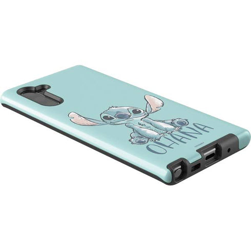 Disney Lilo and Stitch Ohana Galaxy Note 10 Pro Case