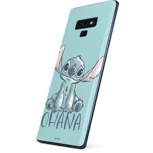 Disney Lilo and Stitch Ohana Galaxy Note 9 Skin
