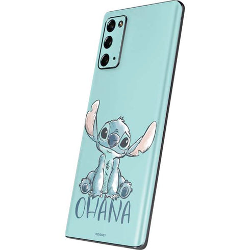 Disney Lilo and Stitch Ohana Galaxy Note20 5G Skin