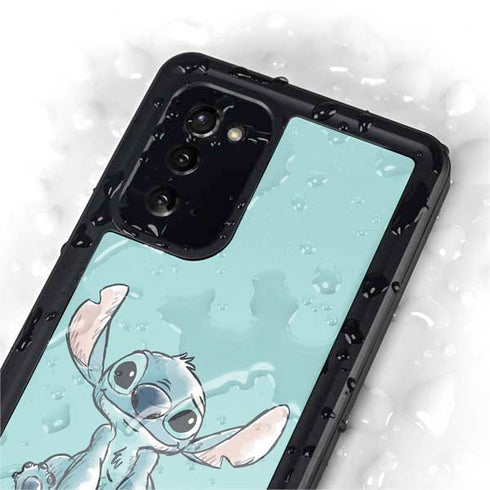 Disney Lilo and Stitch Ohana Galaxy Note20 5G Waterproof Case