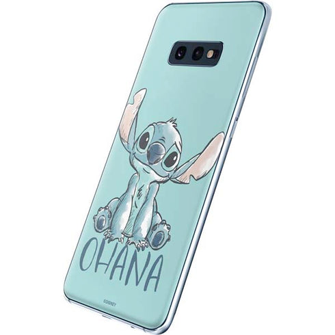 Disney Lilo and Stitch Ohana Galaxy S10e Skin