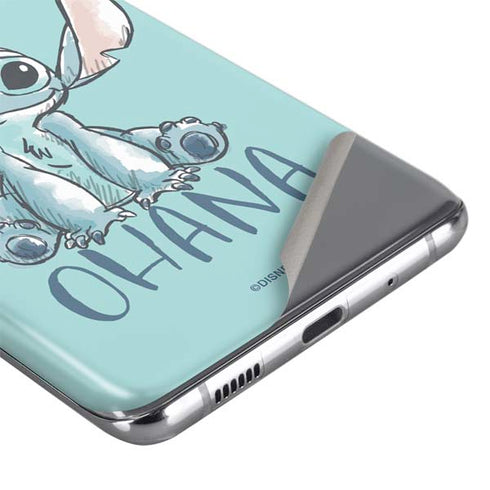 Disney Lilo and Stitch Ohana Galaxy S20 Skin