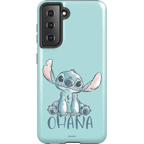 Disney Lilo and Stitch Ohana Galaxy S21 5G Pro Case