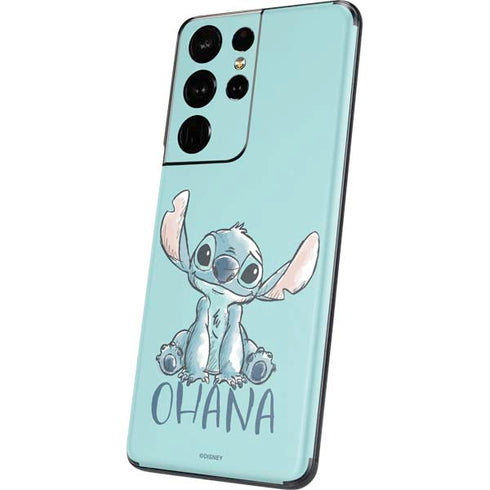 Disney Lilo and Stitch Ohana Galaxy S21 Ultra 5G Skin