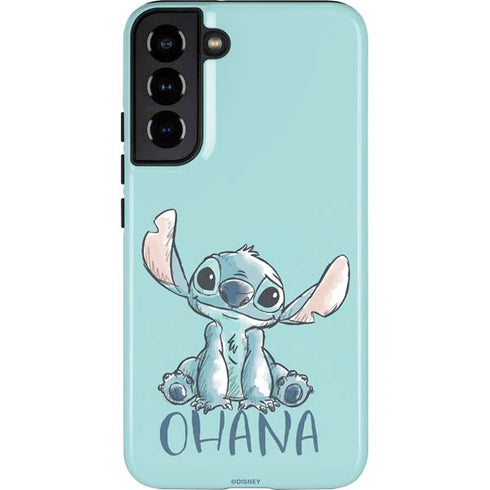 Disney Lilo and Stitch Ohana Galaxy S22 Plus Pro Case