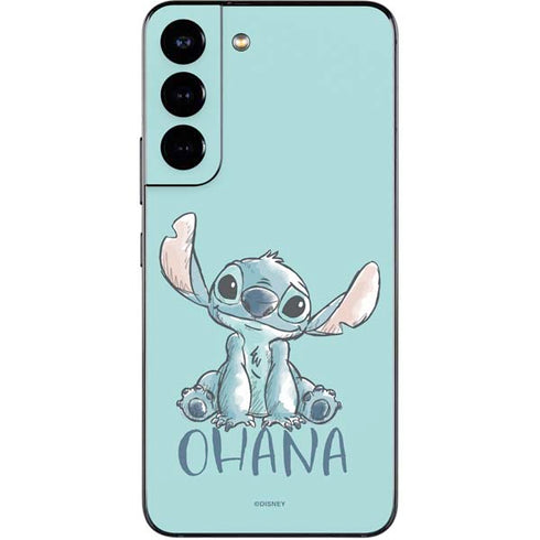 Disney Lilo and Stitch Ohana Galaxy S22 Skin