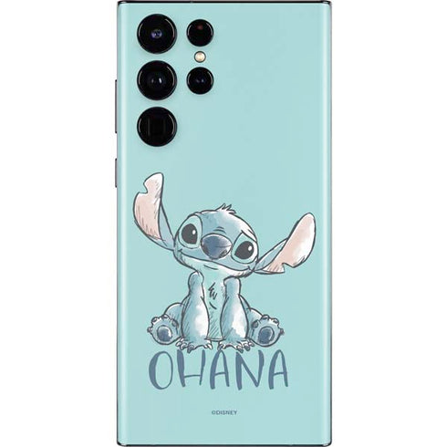 Disney Lilo and Stitch Ohana Galaxy S22 Ultra Skin