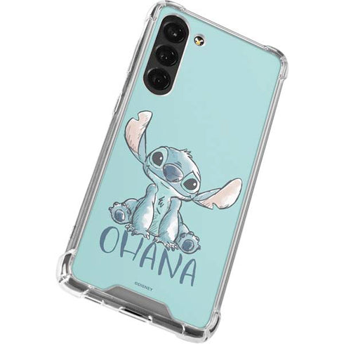 Disney Lilo and Stitch Ohana Galaxy S23 FE Clear Case