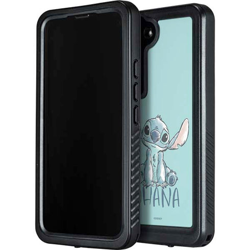Disney Lilo and Stitch Ohana Galaxy S23 Waterproof Case