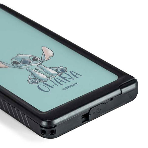 Disney Lilo and Stitch Ohana Galaxy S24 Ultra Waterproof Case
