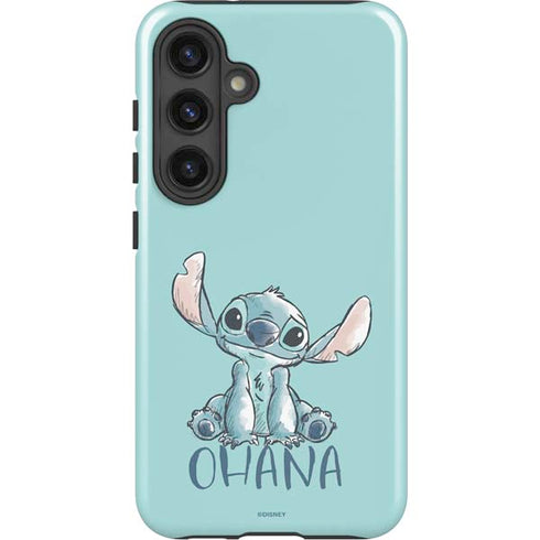Disney Lilo and Stitch Ohana Galaxy S25 Plus Impact Case
