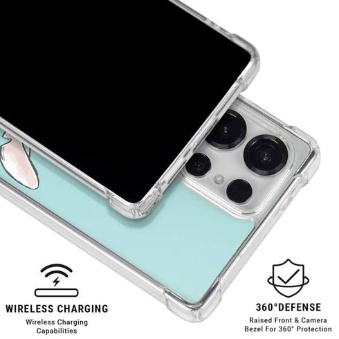 Disney Lilo and Stitch Ohana Galaxy S26 Ultra Clear Case