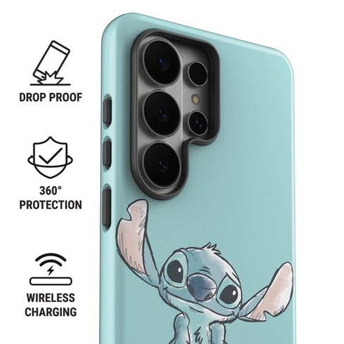 Disney Lilo and Stitch Ohana Galaxy S26 Ultra Impact Case