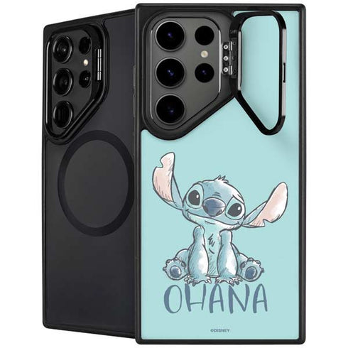 Disney Lilo and Stitch Ohana Galaxy S26 Ultra Kickstand Case