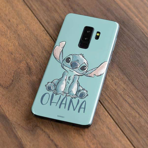 Disney Lilo and Stitch Ohana Galaxy S9 Plus Skin