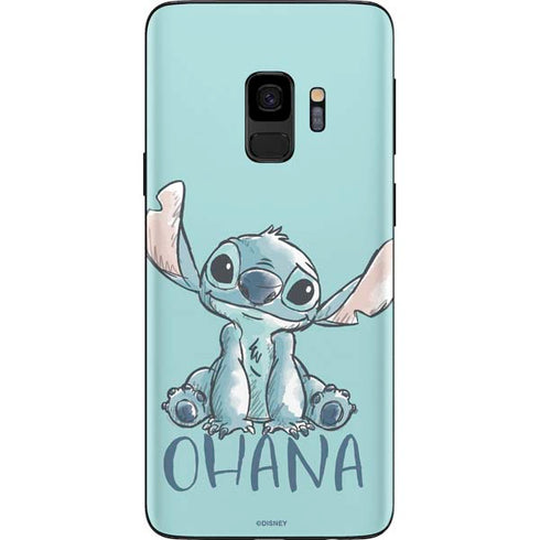 Disney Lilo and Stitch Ohana Galaxy S9 Skin