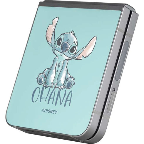 Disney Lilo and Stitch Ohana Galaxy Z Flip6 Skin