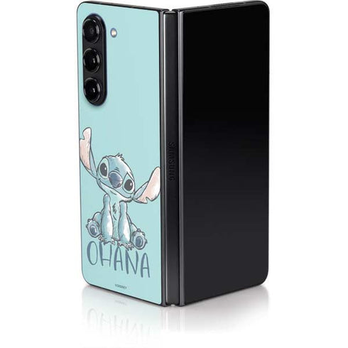 Disney Lilo and Stitch Ohana Galaxy Z Fold5 5G Skin