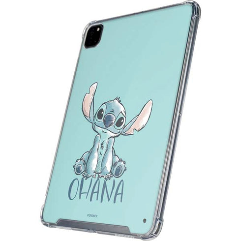 Disney Lilo and Stitch Ohana iPad Pro 12.9in (2020) Clear Case