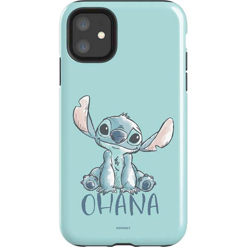 Disney Lilo and Stitch Ohana iPhone 11 Impact Case
