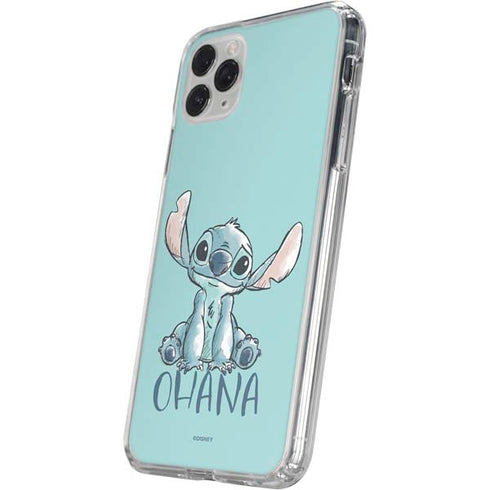 Disney Lilo and Stitch Ohana iPhone 11 Pro Clear Case