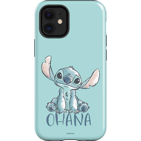 Disney Lilo and Stitch Ohana iPhone 12 Mini Impact Case
